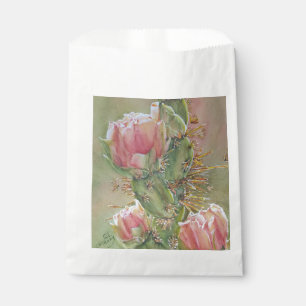 SACHETS EN PAPIER ORANGE PEAR CACTUS MERCI FLEURS