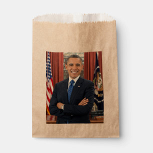 Sachets En Papier Oval Office Portrait, Obama Barack Président des É