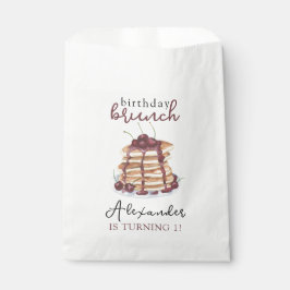 Sachets En Papier Pancakes aquarelle fête d'anniversaire