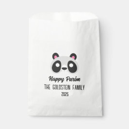 Sachets En Papier Panda Purim masque mascarade