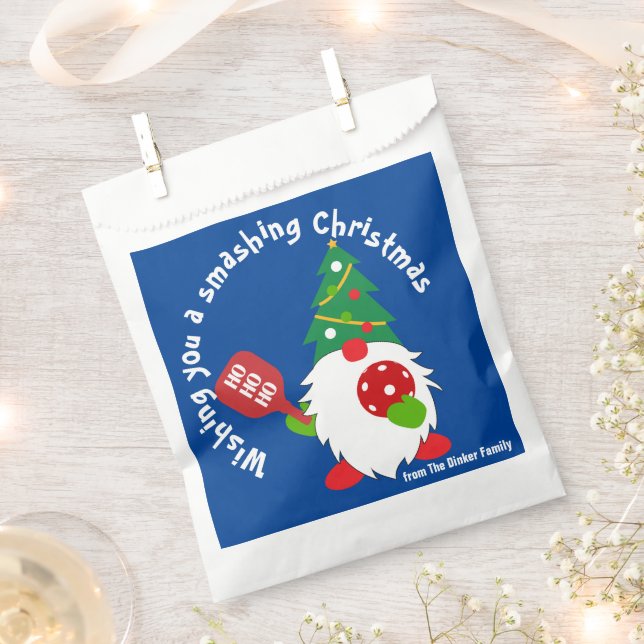 Sachets En Papier 🎅 papier de pickball de Noël (Coupé)