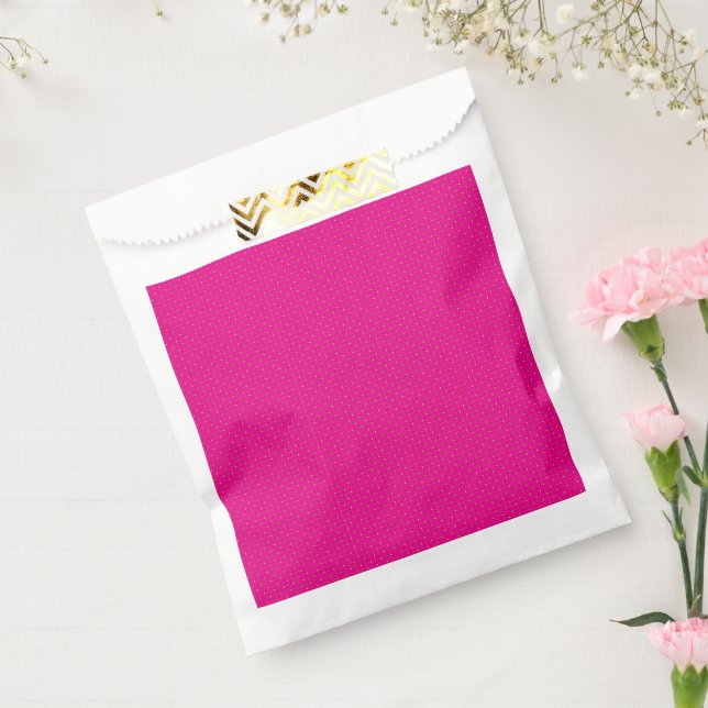 Sachets En Papier Papier d'emballage à pois rouge et rose avec unifo (Scellé)
