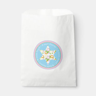 Sachets En Papier Pâque "Fleurs Pastel" Goodie Favoriser Sac