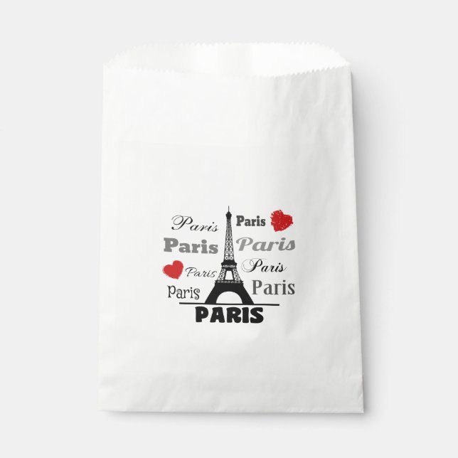 Sachets En Papier Paris (Devant)