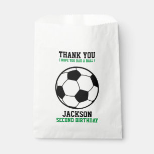 Sachets En Papier Partie de baby shower d'anniversaire du football