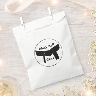 Sachets En Papier Partie de ceinture noire d'arts martiaux