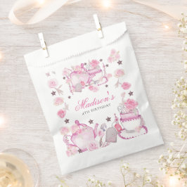 Sachets En Papier Parties scintillant Tea Party personnalisée