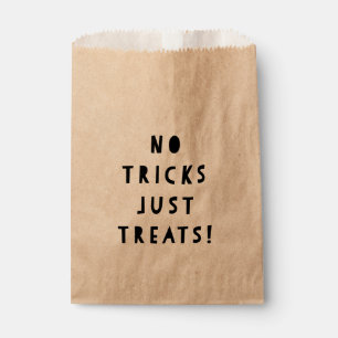 Sachets En Papier Pas De Trucs Juste Traite Candy Halloween