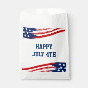 Sachets En Papier Patriotic Treat Favoriser Sac