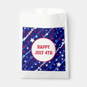 Sachets En Papier Patriotic Treat Favoriser Sac
