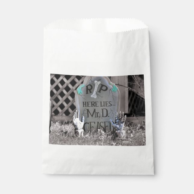 Sachets En Papier Pauvre grand sac cadeau M.D (Devant)