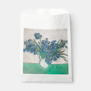 Sachets En Papier Peinture impressionniste Vase d'Iris de Van Gogh