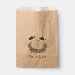 Sachets En Papier Perfect Pair Twin Party Favoriser sac en papier
