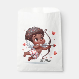 Sachets En Papier Personnaliser de charme de Cupid fête d'anniversai