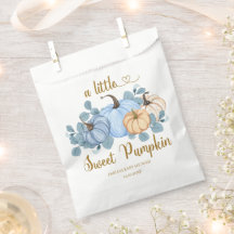 Petit baby shower citrouille doux
