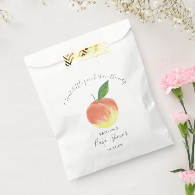 Sachets En Papier Petit Baby shower doux (Scellé)