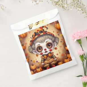 Sachets En Papier Petit clown d'Halloween 2