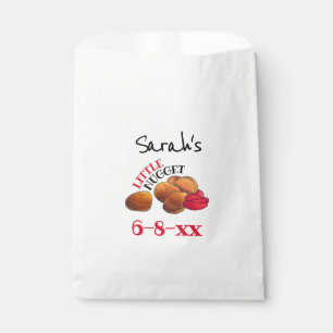 Sachets En Papier PETIT NUGGET Poulet Nuggets Baby shower alimentair