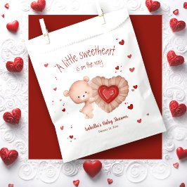 Sachets En Papier Petite amoureuse Red Cookie Baby shower Favoriser 