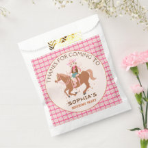 Petite cowgirl cool et cheval fête d'anniversaire