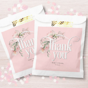 Sachets En Papier Petite Miss Onederful Baby Girl 1er anniversaire