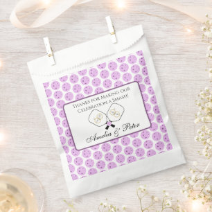 Sachets En Papier Pickleball Bach Party Lavender personnalisé Merci