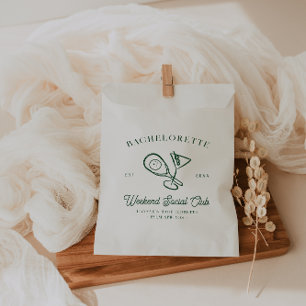 Sachets En Papier Pickleball Country Club Enterrement de vie de je