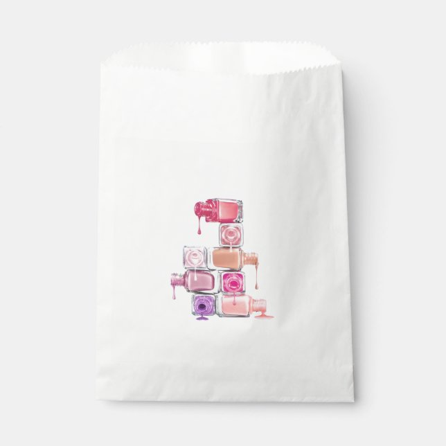 Sachets En Papier Pile polonaise à ongles (Devant)