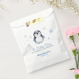 Sachets En Papier Pingouin Baby shower Favoriser Sac