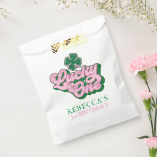 Sachets En Papier Pink Green St. Patrick's Lucky One Premier Anniver