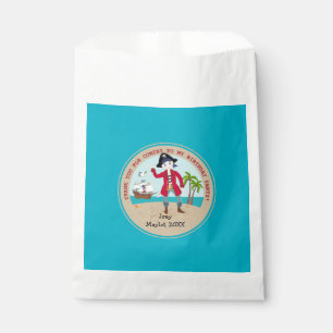 Sachets En Papier Pirate kid birthday