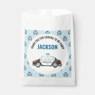Sachets En Papier Police Officier Policier Parti d'anniversaire