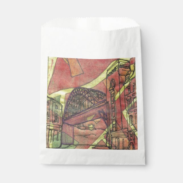 Sachets En Papier Pont Newcastle (Devant)