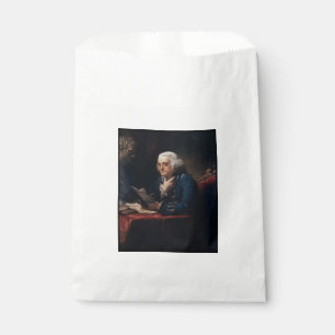 Sachets En Papier Portrait de pouce, Benjamin Franklin Père fondateu