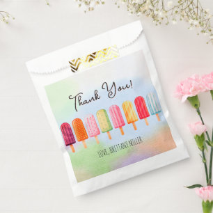 Sachets En Papier Prêt À Pop Cute Popsicles Baby shower