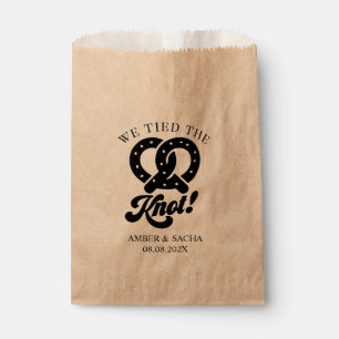 Sachets En Papier Pretzel Party Favoriser Sac cadeau
