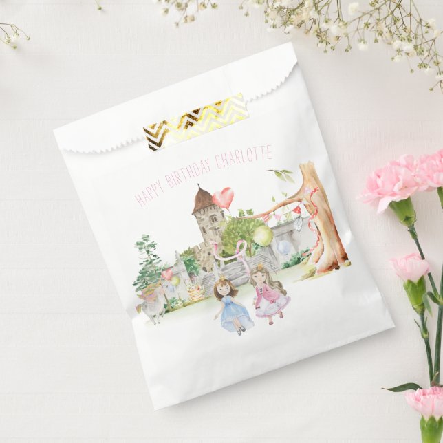 Sachets En Papier Princesses, Chevaliers et Dragons Fairy Tale Anniv (Scellé)