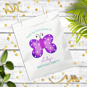 Sachets En Papier Purple Butterfly Party Favoriser le Merci