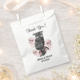 Sachets En Papier Qui ? Sac Faveur Merci Rose Marié