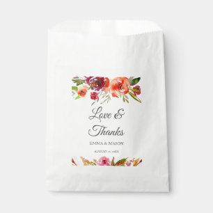 Sachets En Papier Radiant Romance Mariage Personnalisé