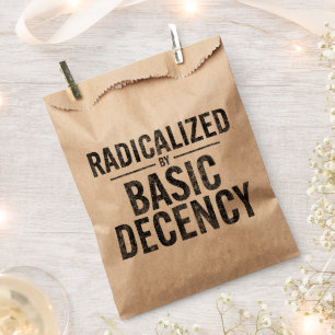Sachets En Papier Radicalement Par Une Décence Fondamentale Drôle