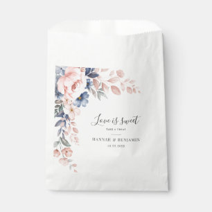 Sachets En Papier Réception de mariage botanique rose