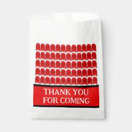 Sachets En Papier Red Rocket Ship Birthday Party