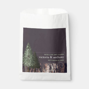 Sachets En Papier Redwoods & Bark, Mariage rustique