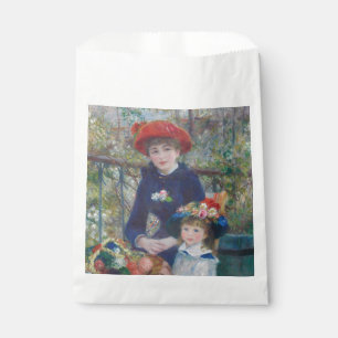 Sachets En Papier Renoir Deux Sœurs Terrasse Impressionnisme Françai