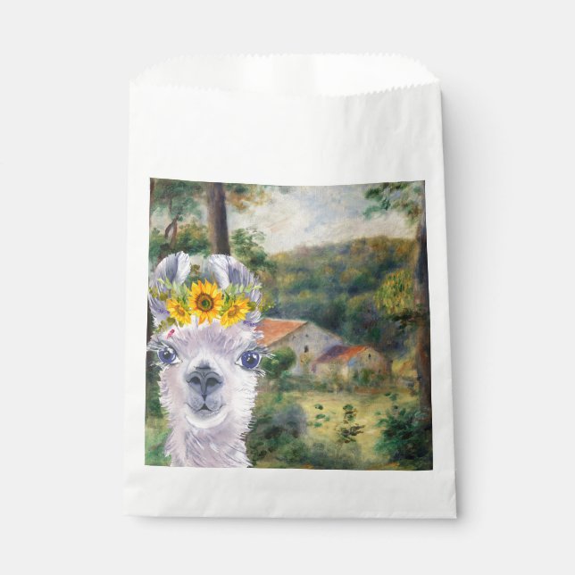 Sachets En Papier Renoir Environs de Briey et Fancy Llama (Devant)