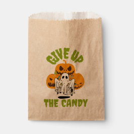 Sachets En Papier Renoncez À L'Halloween De Bonbons