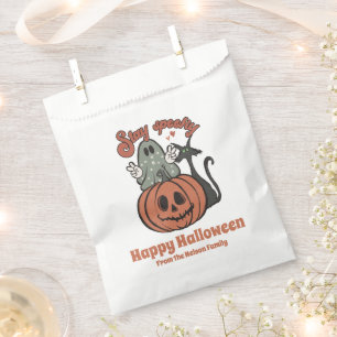 Sachets En Papier Restez Éffrayant Fantôme Jack-O' Lantern Halloween
