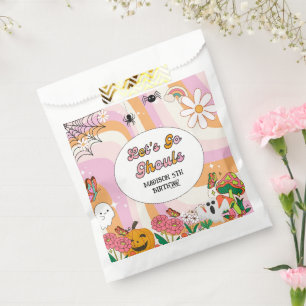 Sachets En Papier Retro Grooy Allons au ghoul Halloween Anniversaire