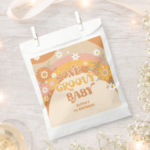 Sachets En Papier Rétro un bébé super prendre un sac de faveur